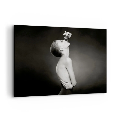 Lærredstryk - Billede på lærred - Excentrisk elegance - 100x70 cm