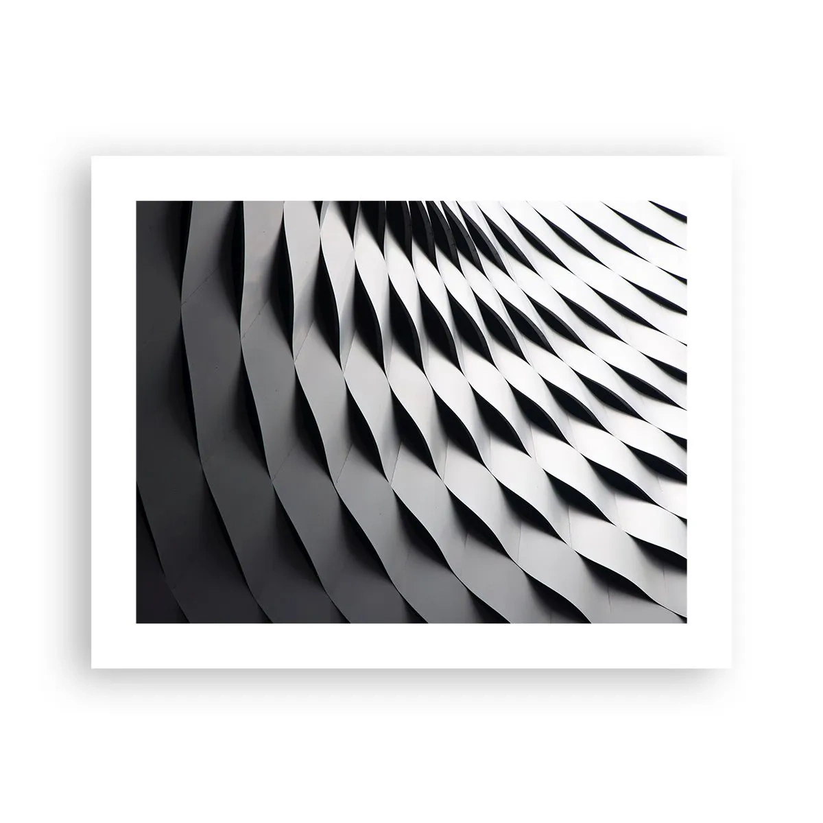 Plakat - På bølgernes overflade - 50x40 cm