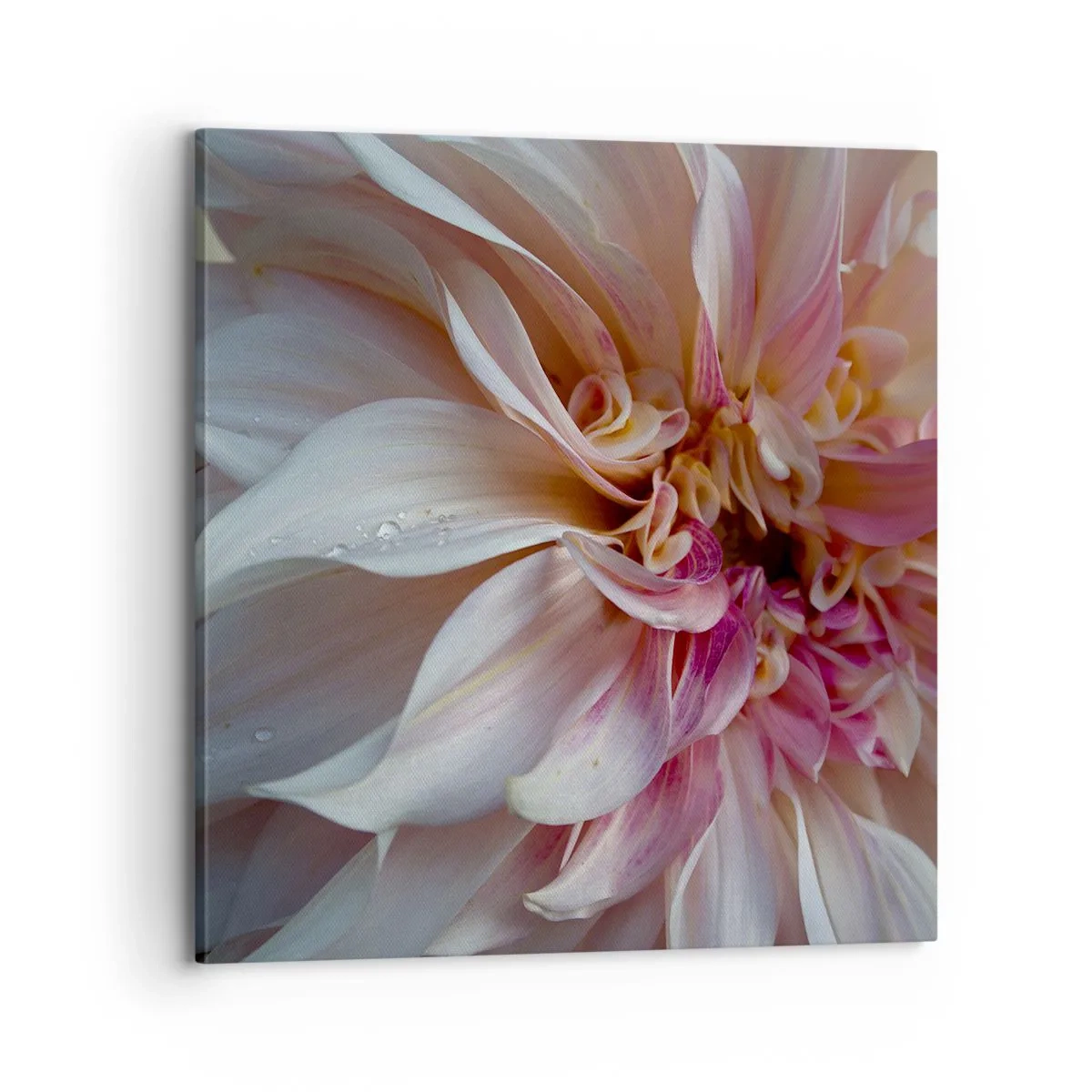 Lærredstryk - Billede på lærred - Blomstrende friskhed - 70x70 cm