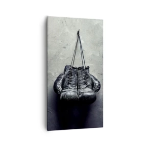 Lærredstryk - Billede på lærred - En tid med kamp og en tid med fred - 55x100 cm