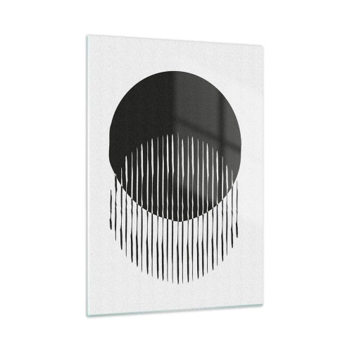 Billede på glas - Hans alter ego - 50x70 cm