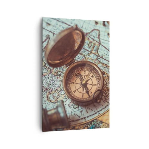 Lærredstryk - Billede på lærred - For eventyreren - 80x120 cm