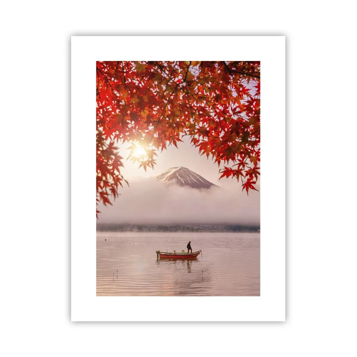Plakat - I en japansk atmosfære - 30x40 cm