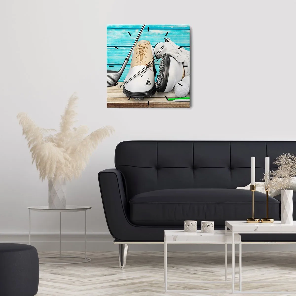 Vægur, Uret - Alt er klar - 30x30 cm