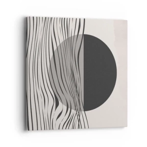 Lærredstryk - Billede på lærred - Halvkomposition - 40x40 cm