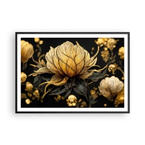 Plakat i sort ramme - Subtil skrøbelighed - 100x70 cm