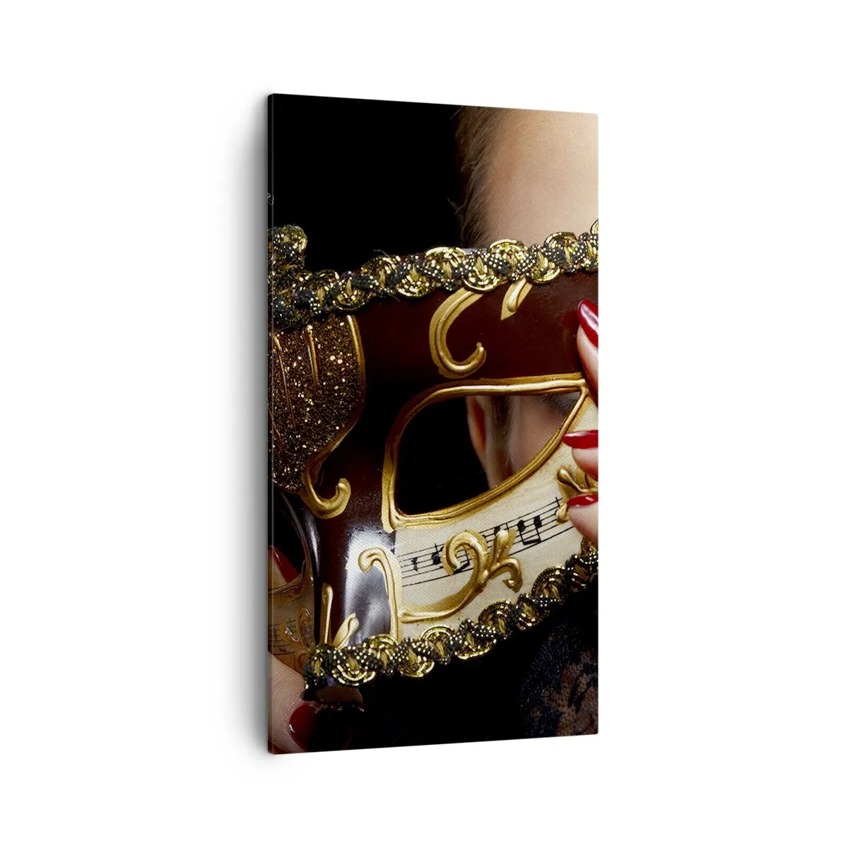 Lærredstryk - Billede på lærred - Min verden er barok - 45x80 cm