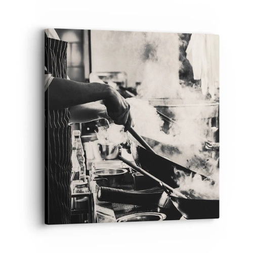 Lærredstryk - Billede på lærred - Smagernes alkymi - 30x30 cm