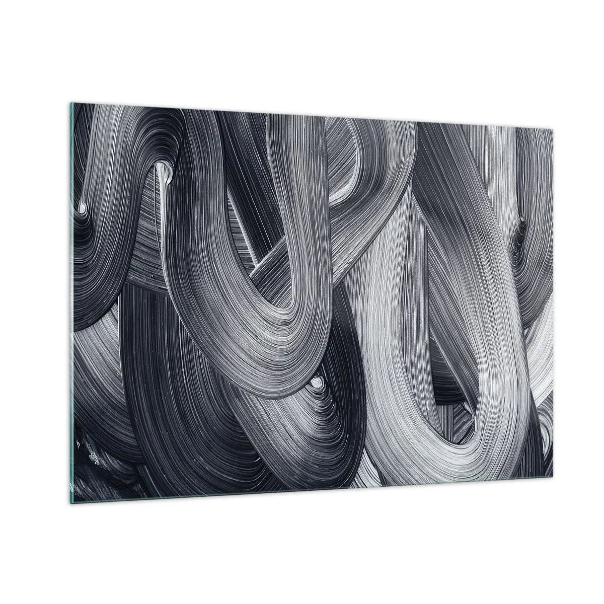 Billede på glas - Virkelighedens flygtighed - 100x70 cm