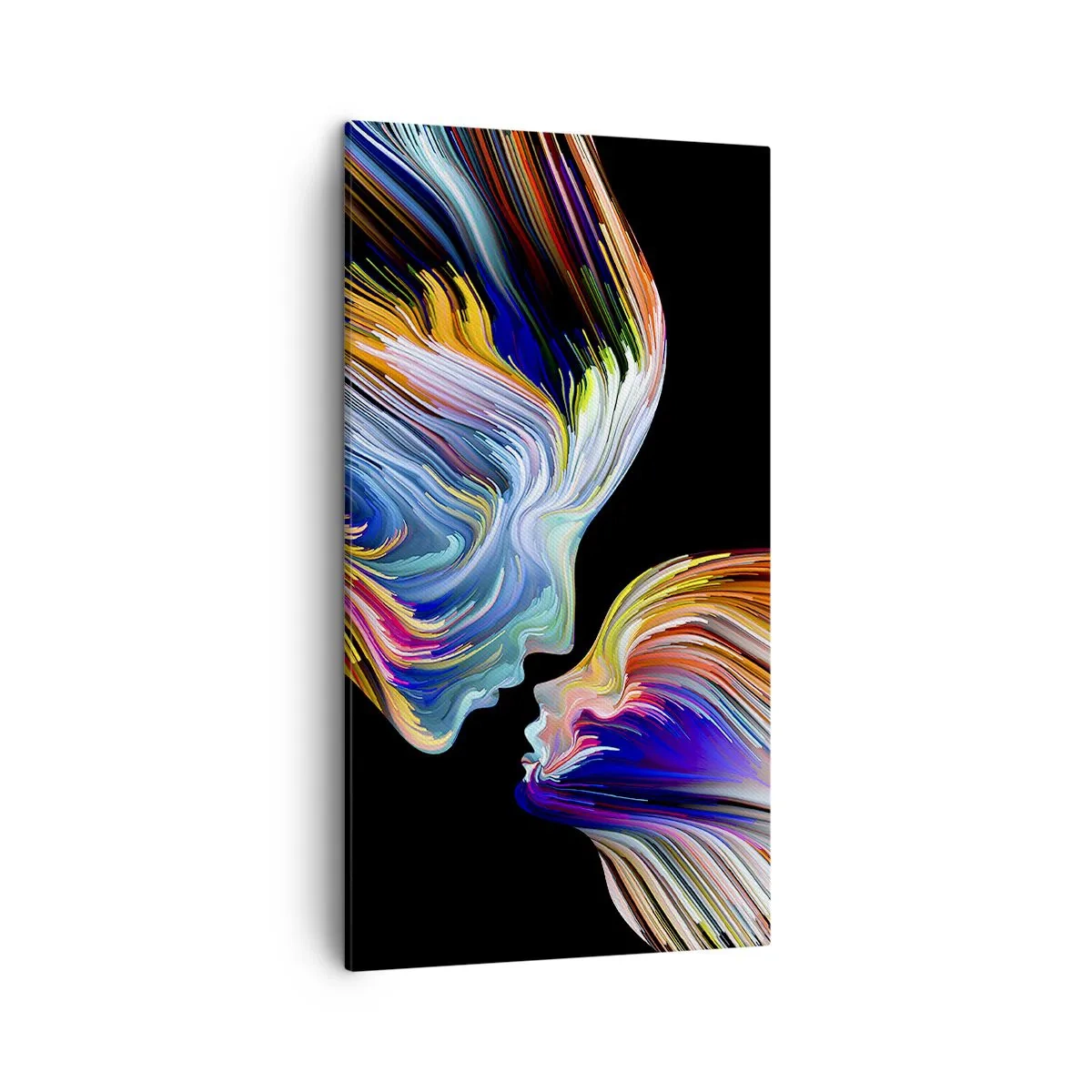 Lærredstryk - Billede på lærred - Fusion af energi og lys - 45x80 cm