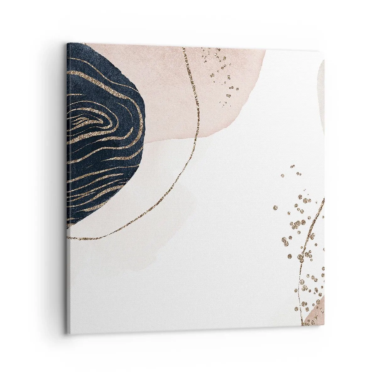 Lærredstryk - Billede på lærred - Alt flyder - 50x50 cm