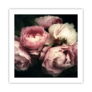 Plakat - Belle epoque charme - 50x50 cm