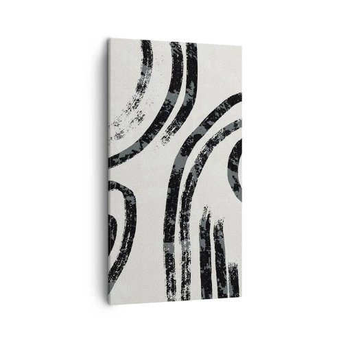 Lærredstryk - Billede på lærred - Halvt stoppet - 45x80 cm