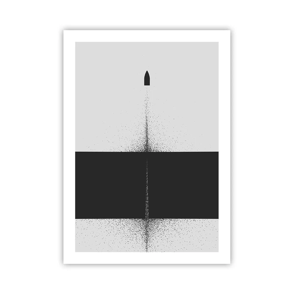 Plakat - Lige til sagen - 50x70 cm
