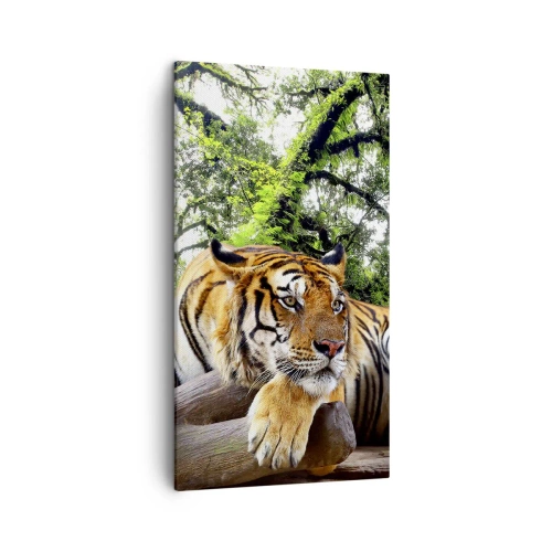 Lærredstryk - Billede på lærred - Med venlig hilsen - 45x80 cm