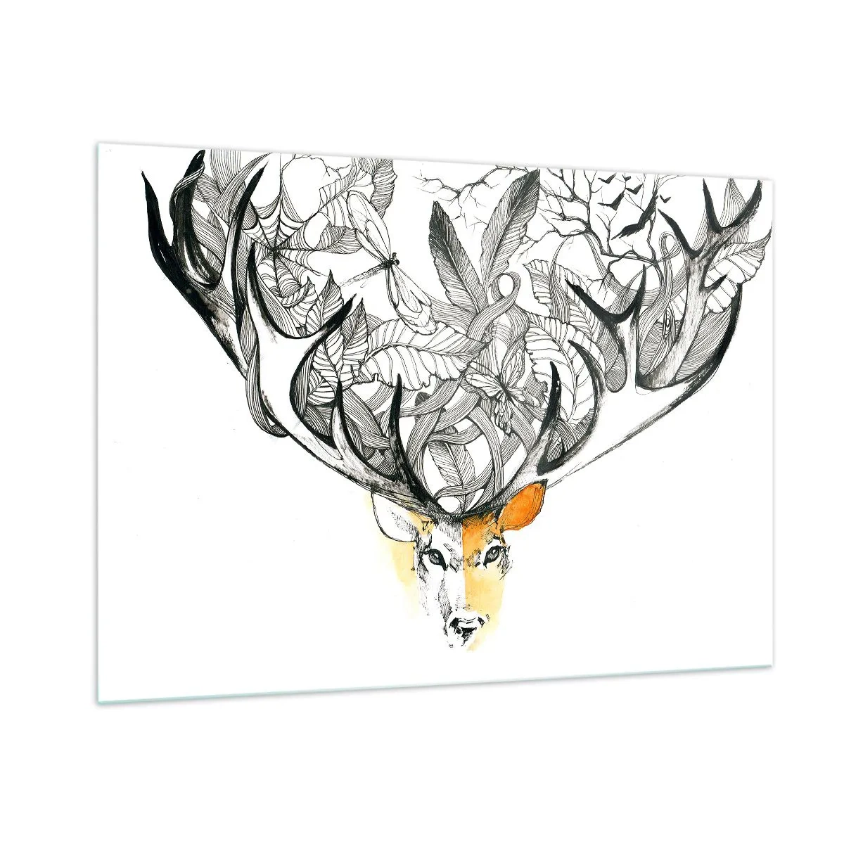 Billede på glas - Horn af overflod - 100x70 cm