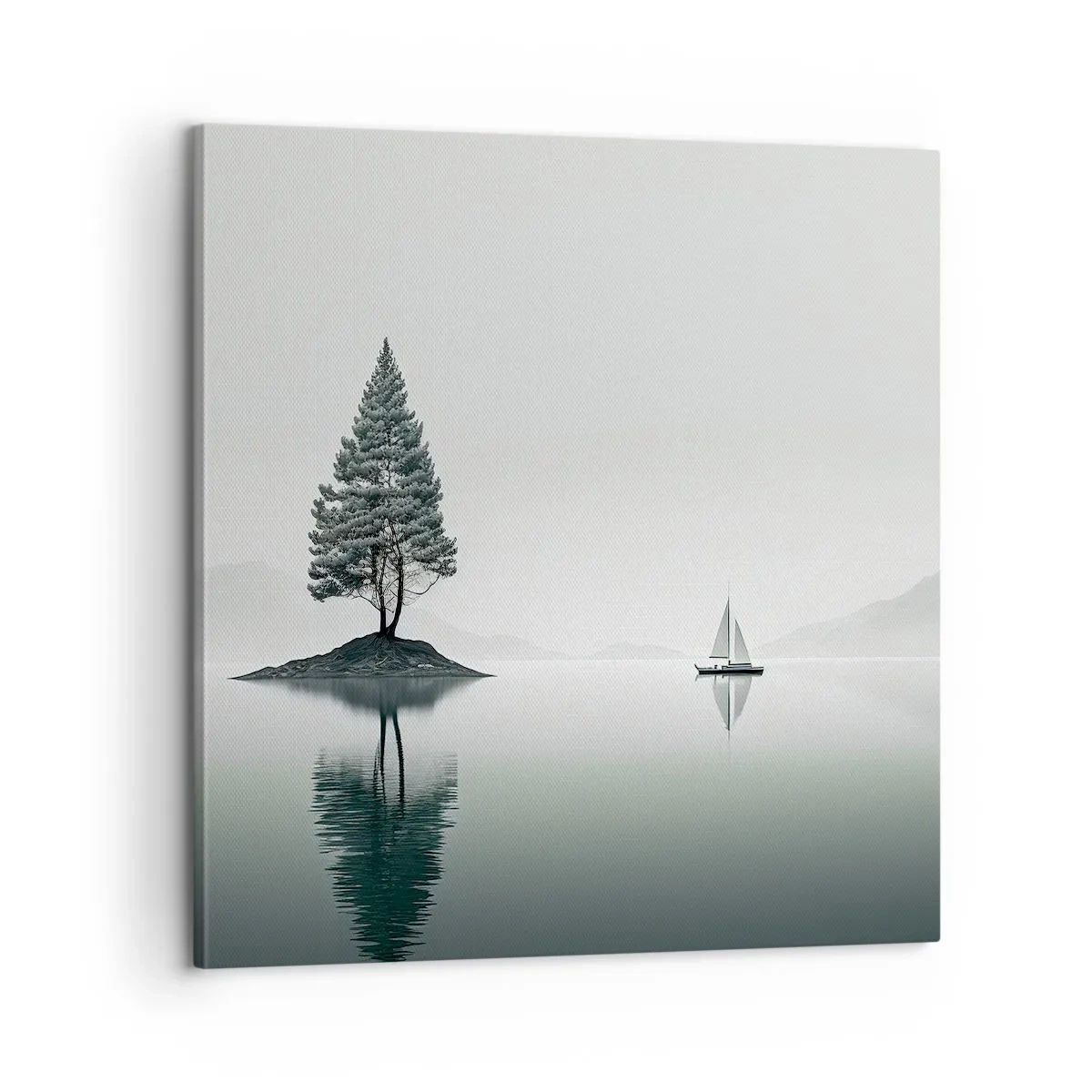 Lærredstryk - Billede på lærred - En drøm - 60x60 cm