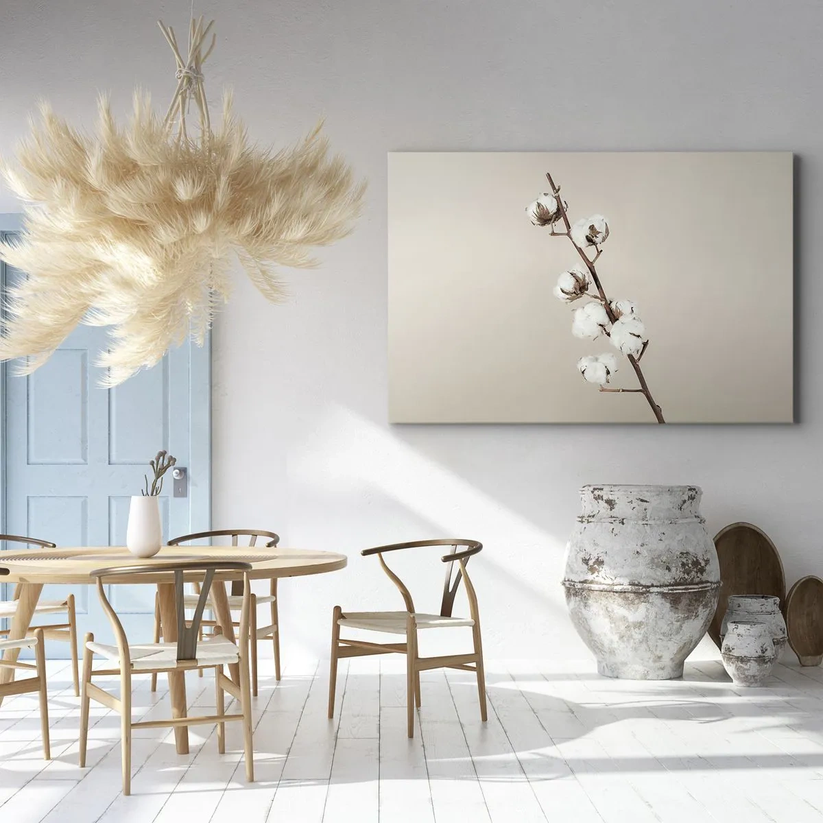 Lærredstryk - Billede på lærred - Ved kilden til blødhed - 100x70 cm