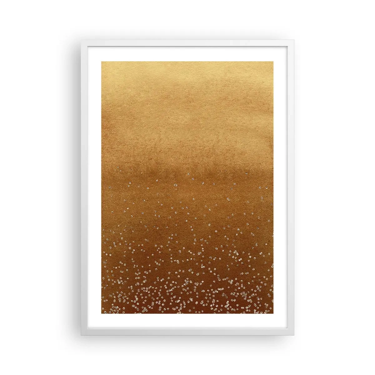 Plakat i hvid ramme - Lysets fødsel - 50x70 cm