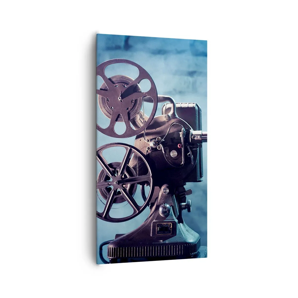 Lærredstryk - Billede på lærred - I en gammel biograf - 65x120 cm