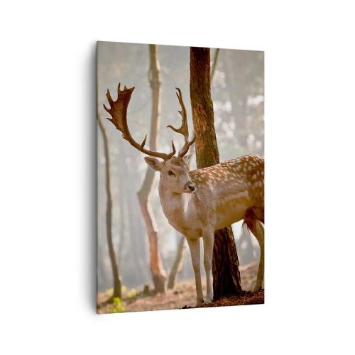 Lærredstryk - Billede på lærred - Ungdommens lys - 70x100 cm