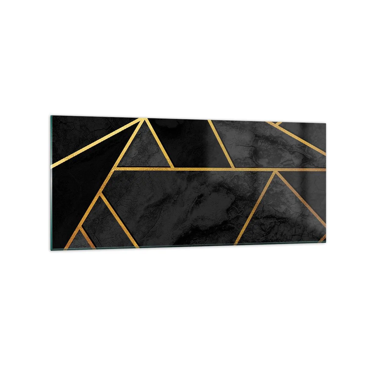 Billede på glas - Mørke og lys - 120x50 cm