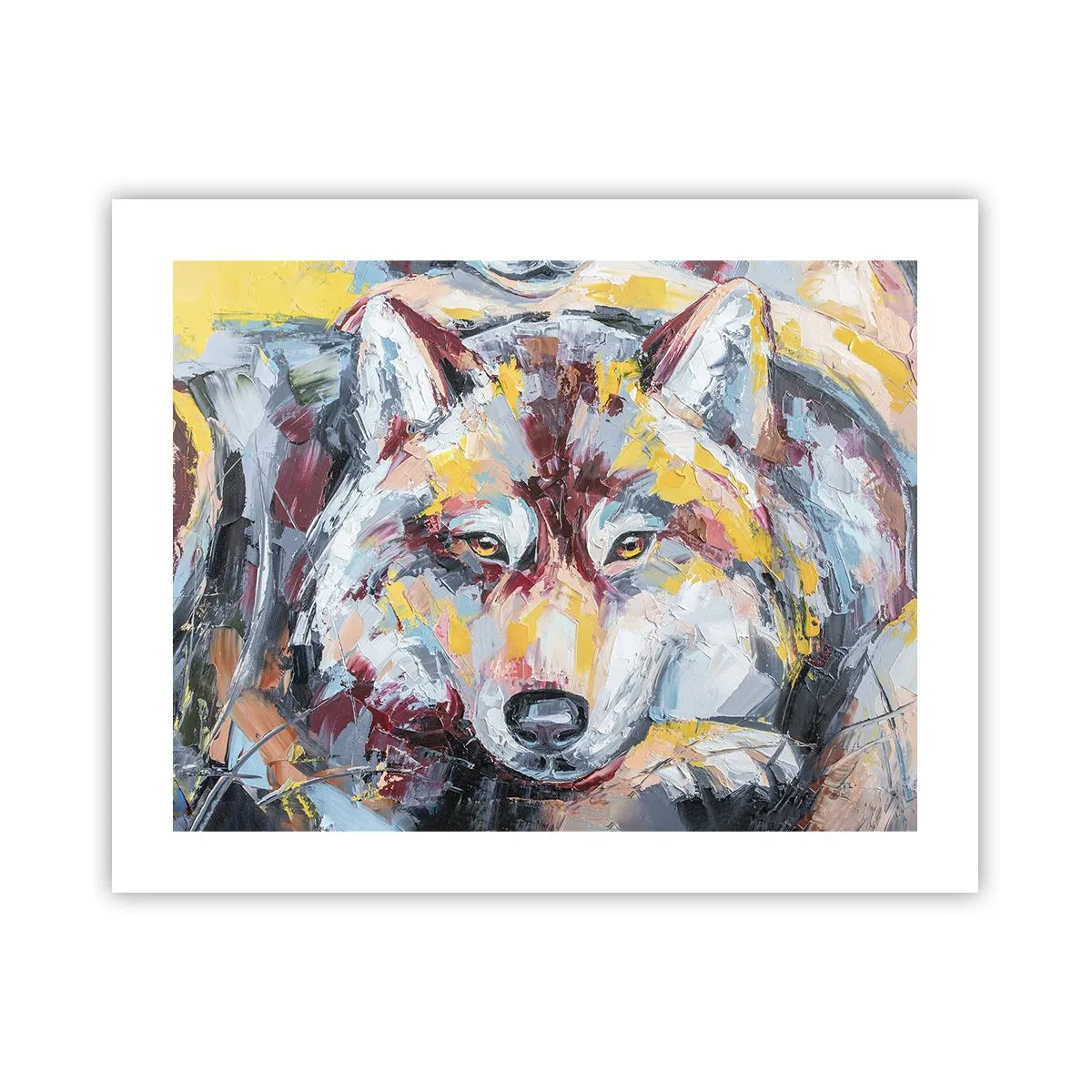 Plakat - Fred blandt kære - 50x40 cm