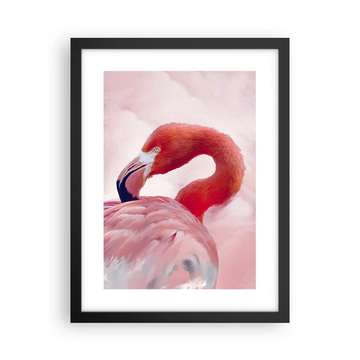 Plakat i sort ramme - Fugleskønhed - 30x40 cm