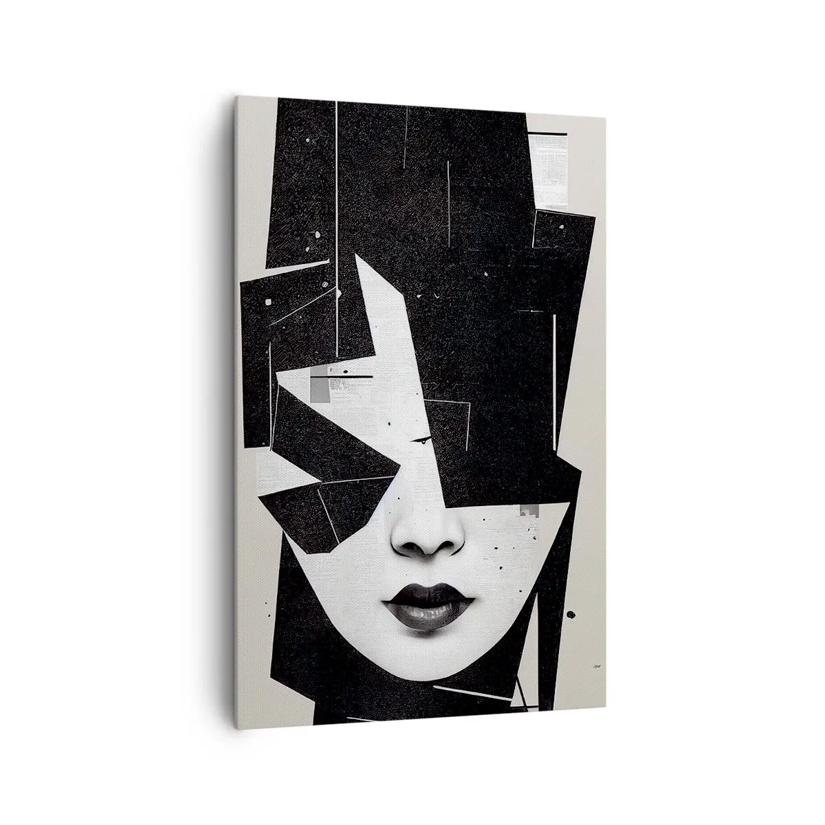 Lærredstryk - Billede på lærred - Dybt skjult - 80x120 cm