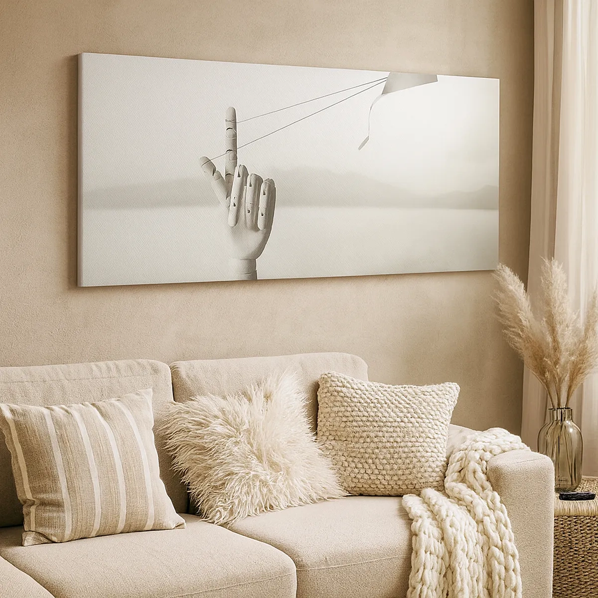 Lærredstryk - Billede på lærred - Styrkeprøve - 30x30 cm