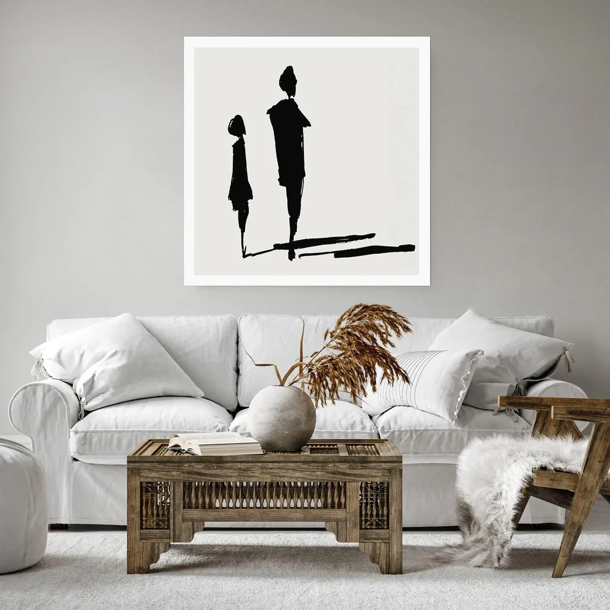 Plakat - Sikkert sammen? - 50x50 cm