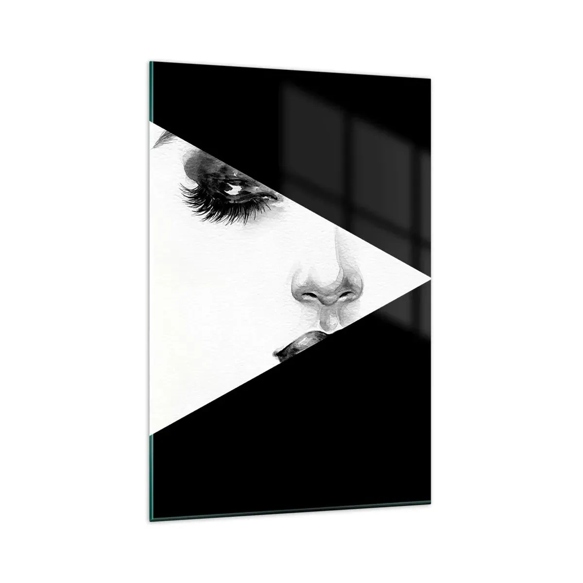 Billede på glas - Altid uopdaget - 80x120 cm