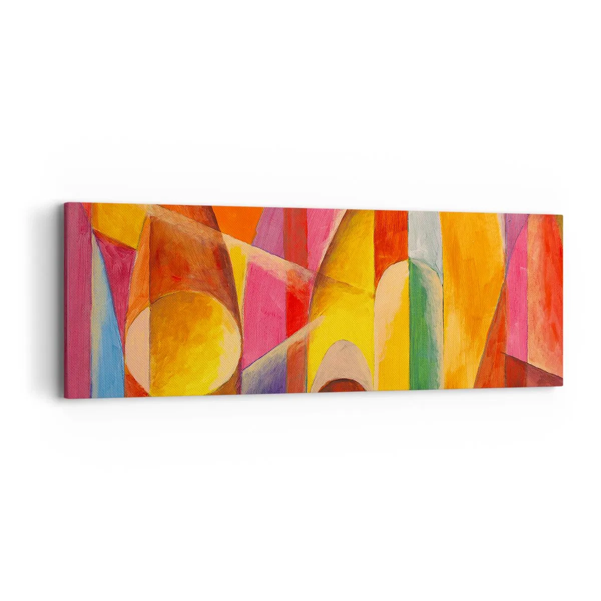 Lærredstryk - Billede på lærred - Solens katedral - 90x30 cm