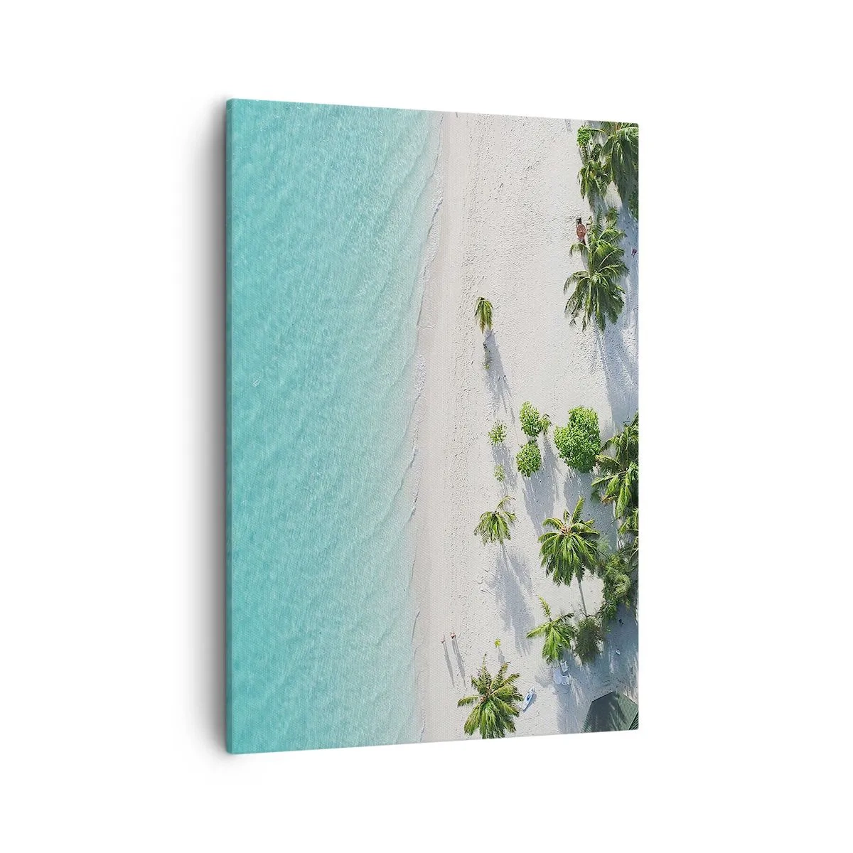 Lærredstryk - Billede på lærred - Ferie i paradis - 50x70 cm