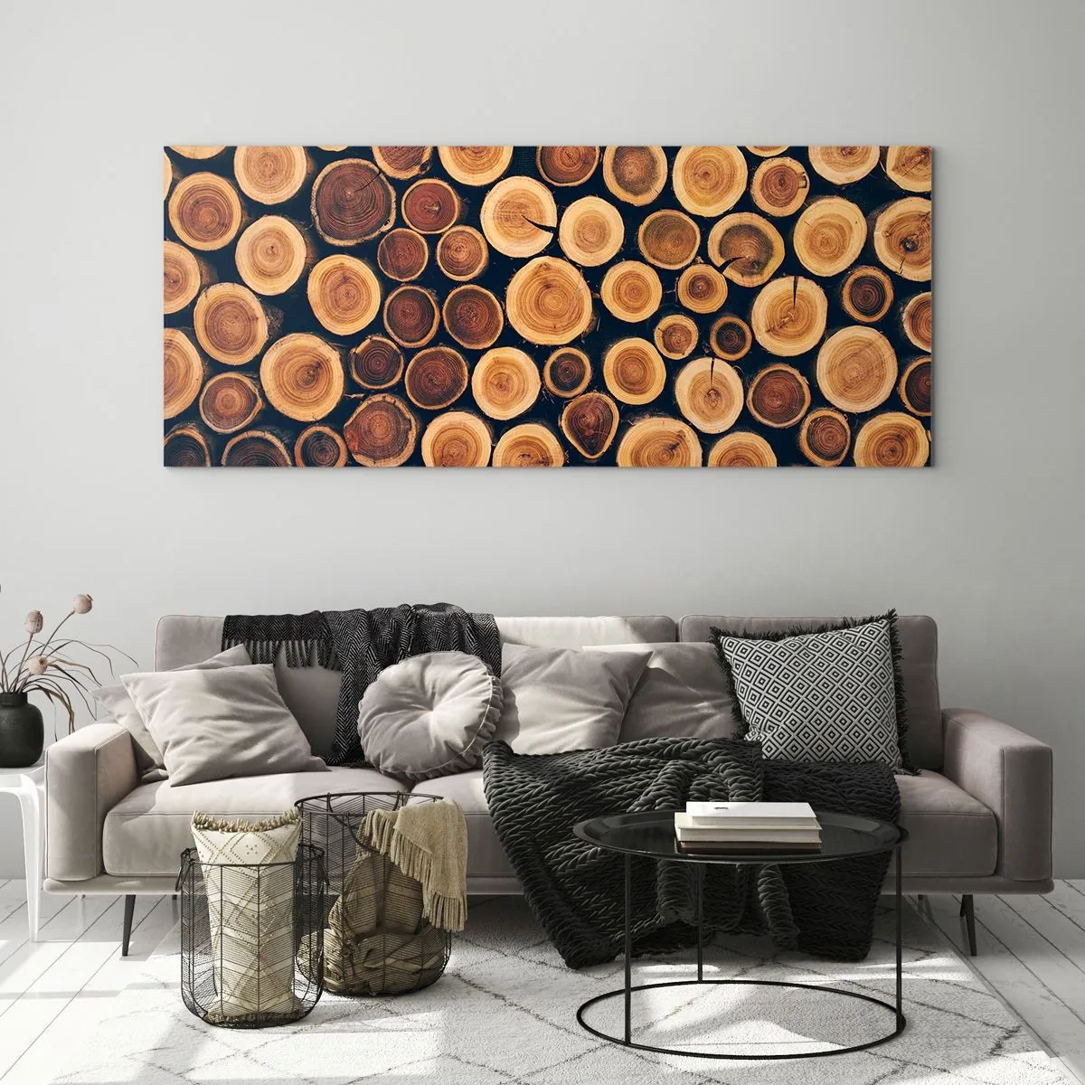 Billede på glas - Hvor gammel ser jeg ud? - 140x50 cm