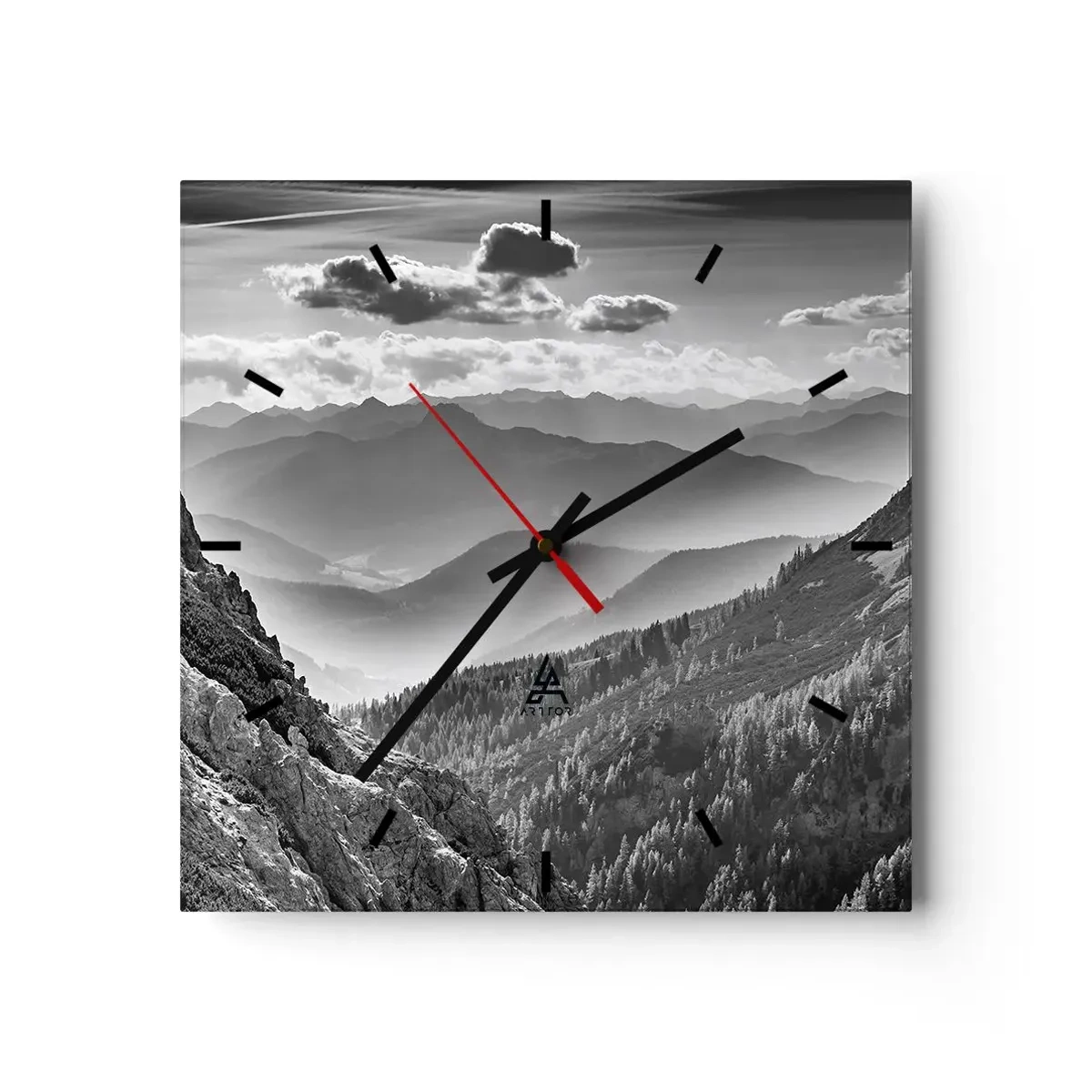 Vægur, Uret - Hele vejen til horisonten - 30x30 cm