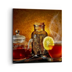 Lærredstryk - Billede på lærred - I stil med de hollandske mestre - 70x70 cm