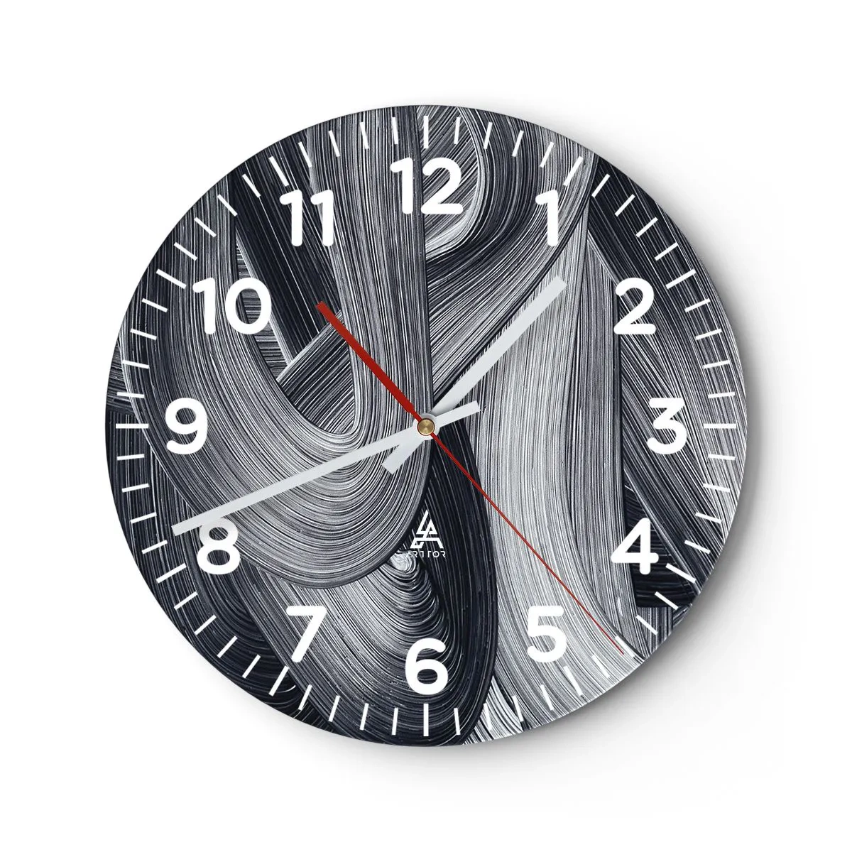 Vægur, Uret - Virkelighedens flygtighed - 40x40 cm