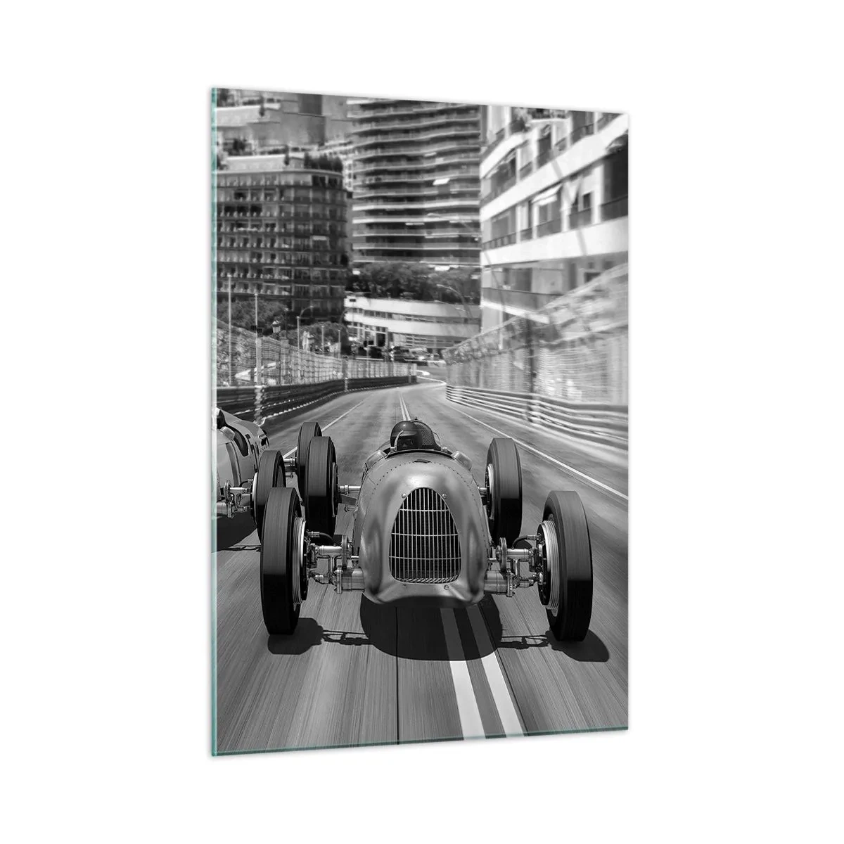 Billede på glas - Der var engang i Monte Carlo - 50x70 cm