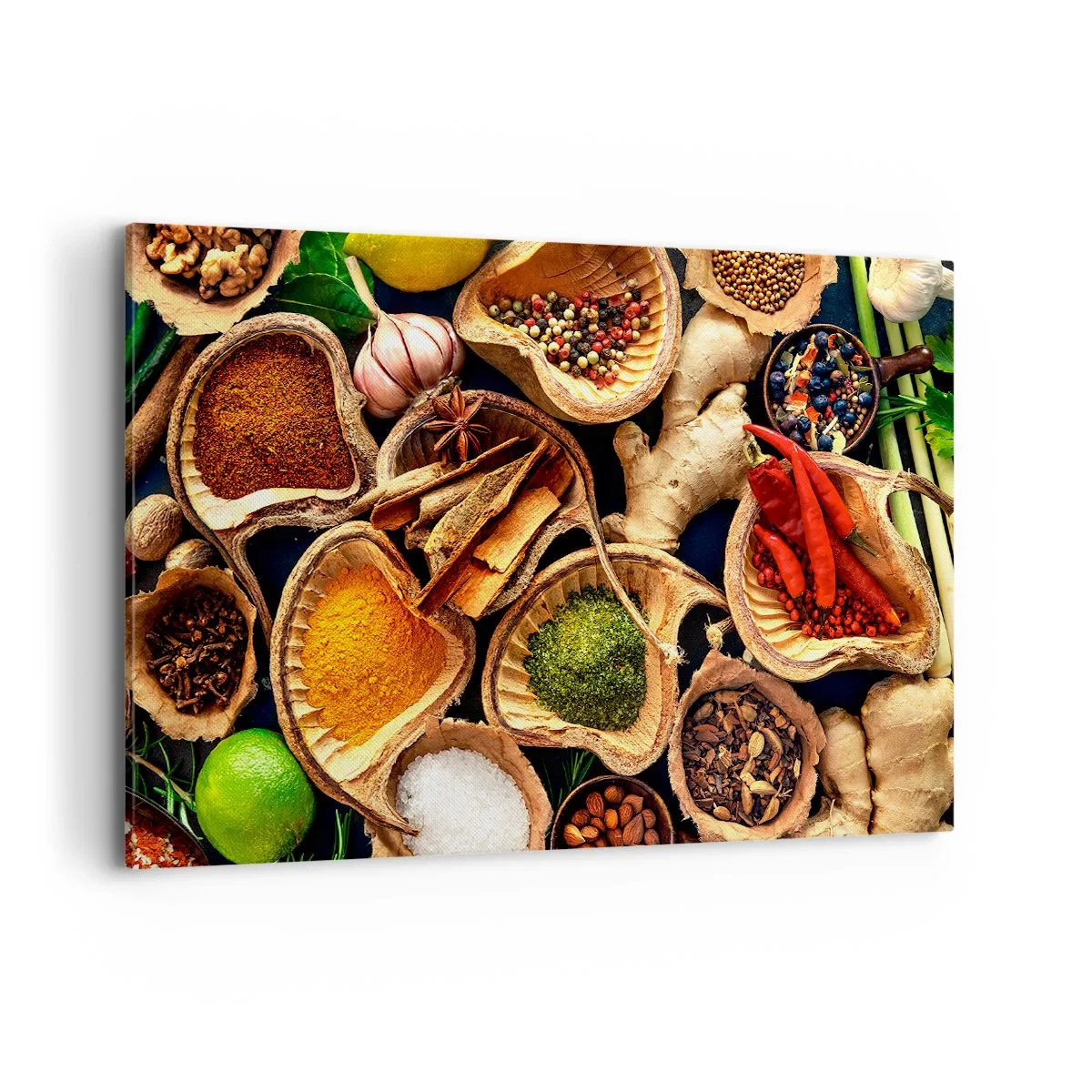 Lærredstryk - Billede på lærred - Tag, hvad du vil have - 120x80 cm