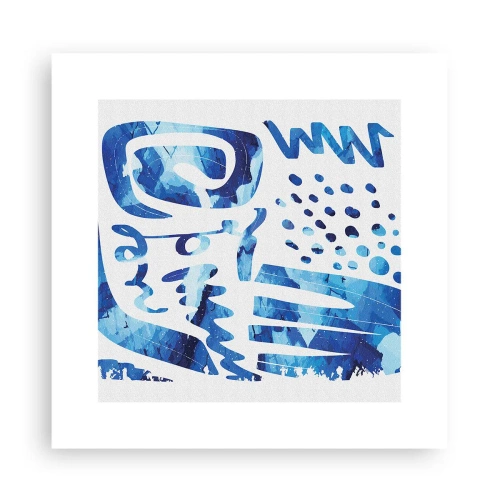 Plakat - Tilbage til rødderne - 30x30 cm