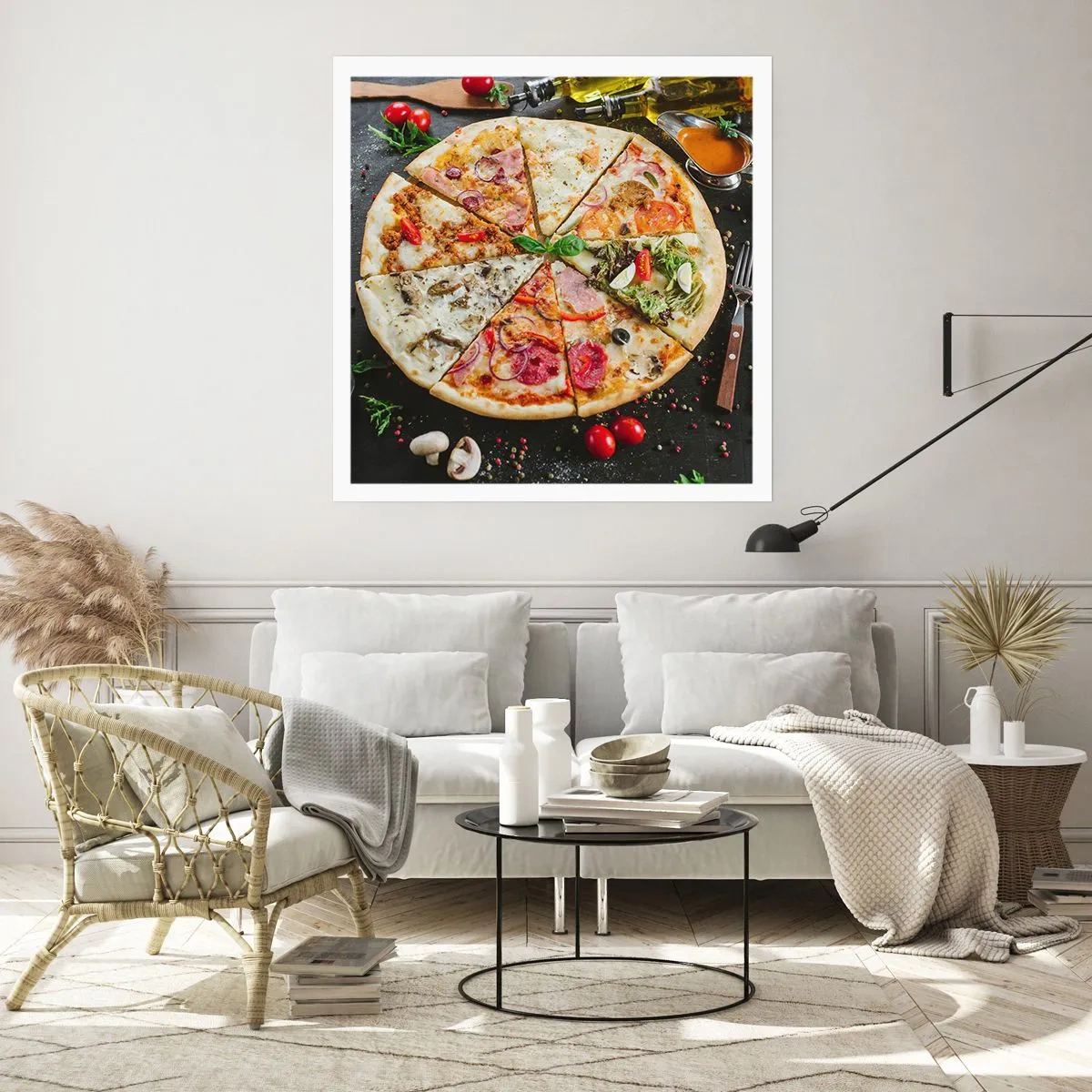 Plakat - Et udvalg af smagsvarianter - 60x60 cm