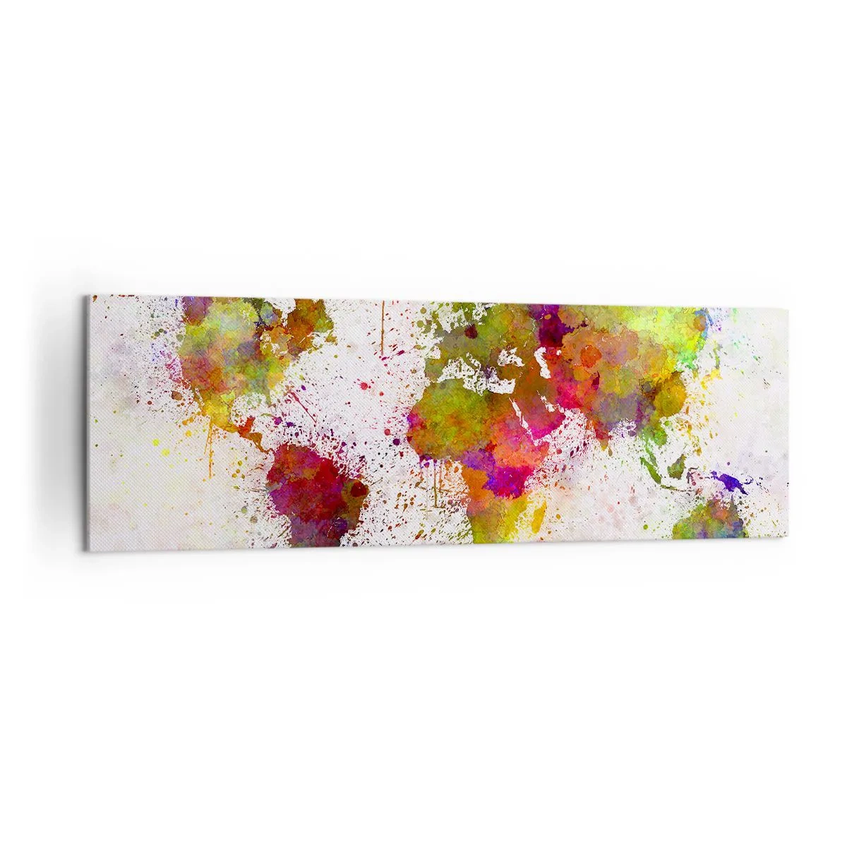 Lærredstryk - Billede på lærred - På en eller anden måde gik det bare godt - 160x50 cm