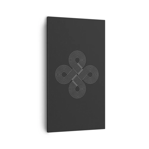 Lærredstryk - Billede på lærred - I den keltiske ånd - 45x80 cm