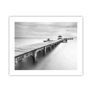 Plakat - Ind i det fjerne - 50x40 cm