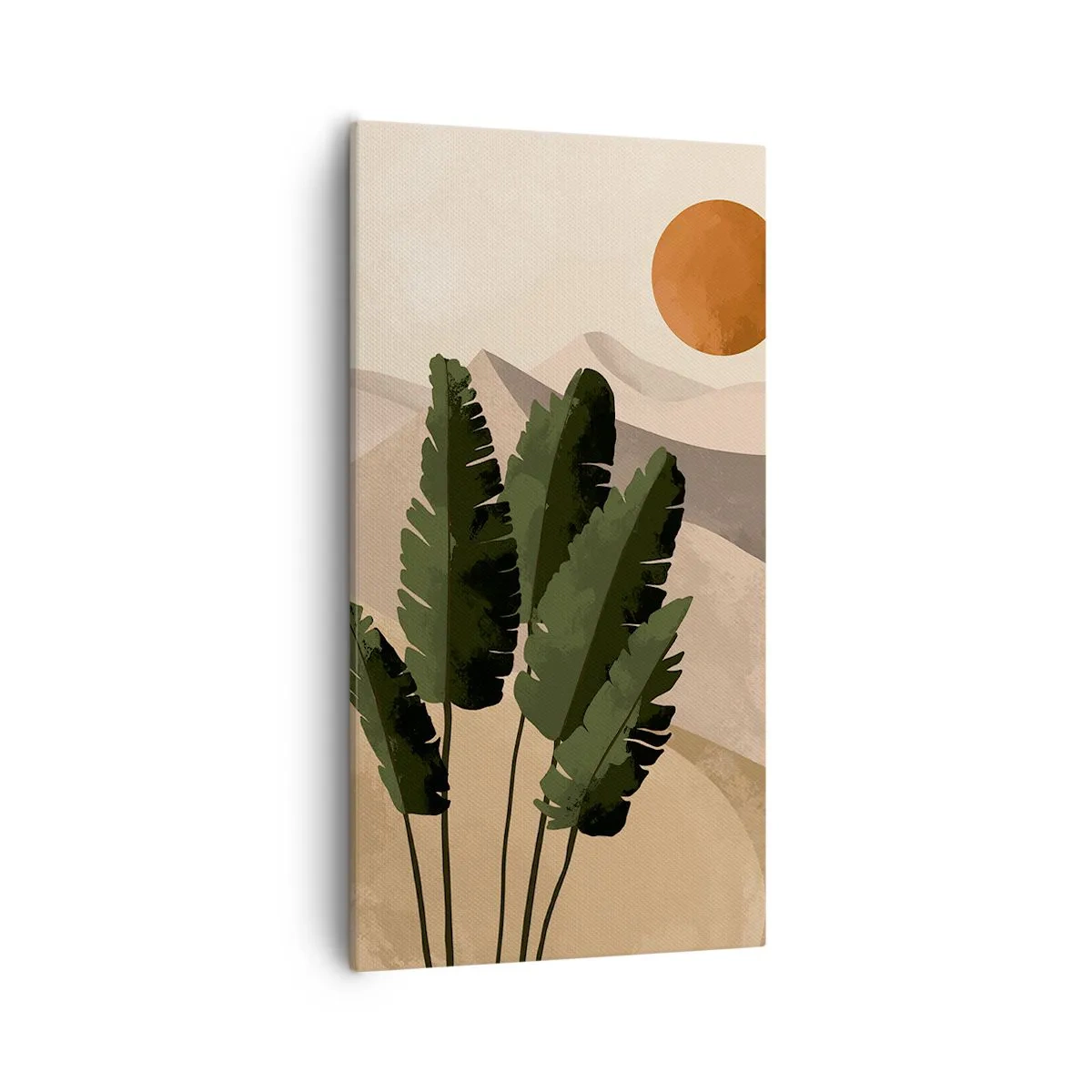 Lærredstryk - Billede på lærred - Livets triumf - 55x100 cm