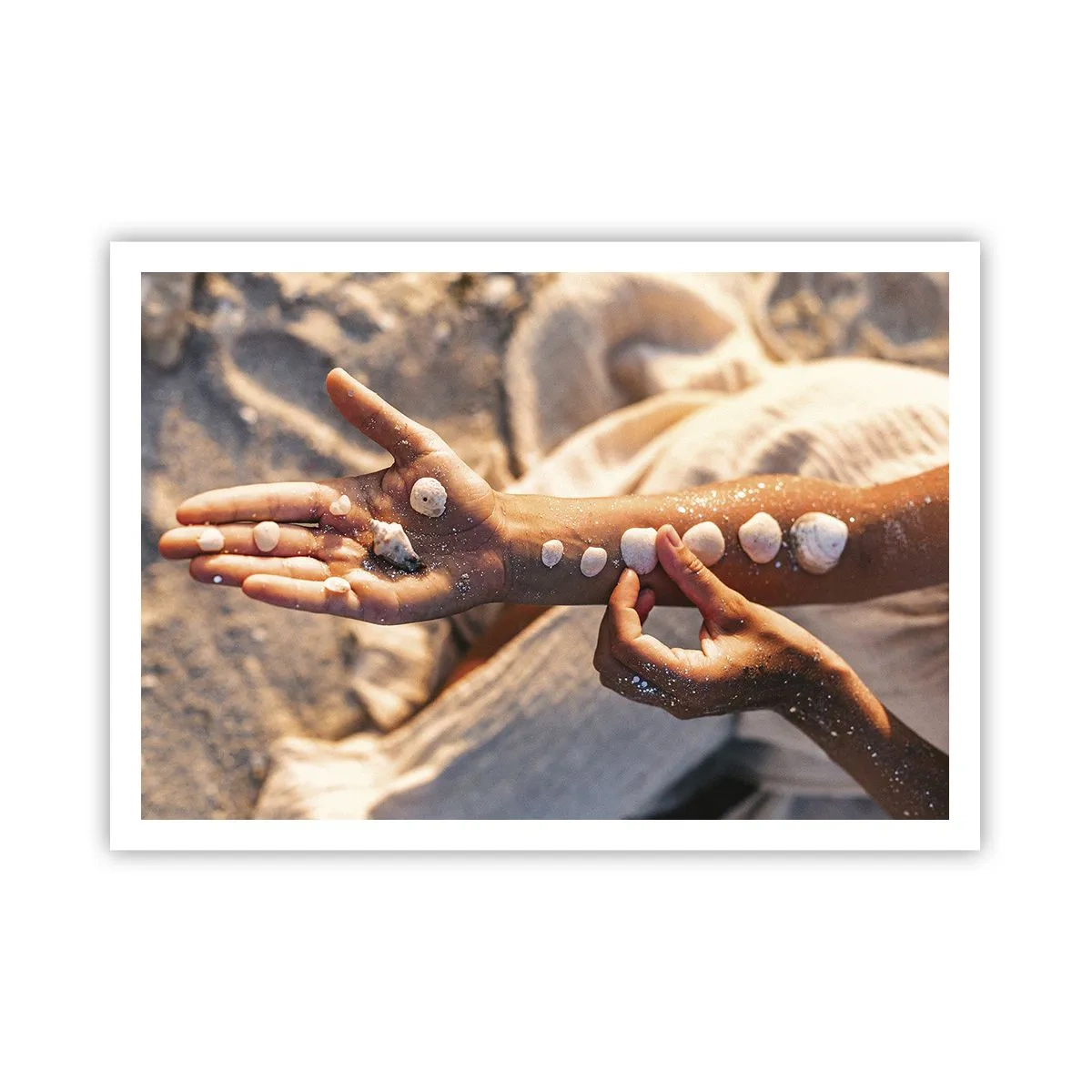 Plakat - Skønhed inden for rækkevidde - 100x70 cm