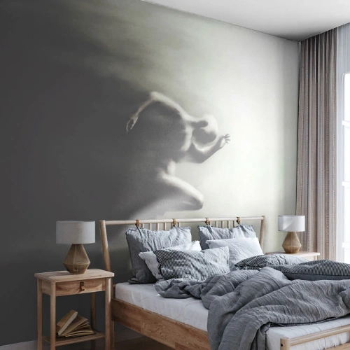 Fototapet Premium Sand - Ustoppelig - Sport, Løb, Mørke - 100x70 cm