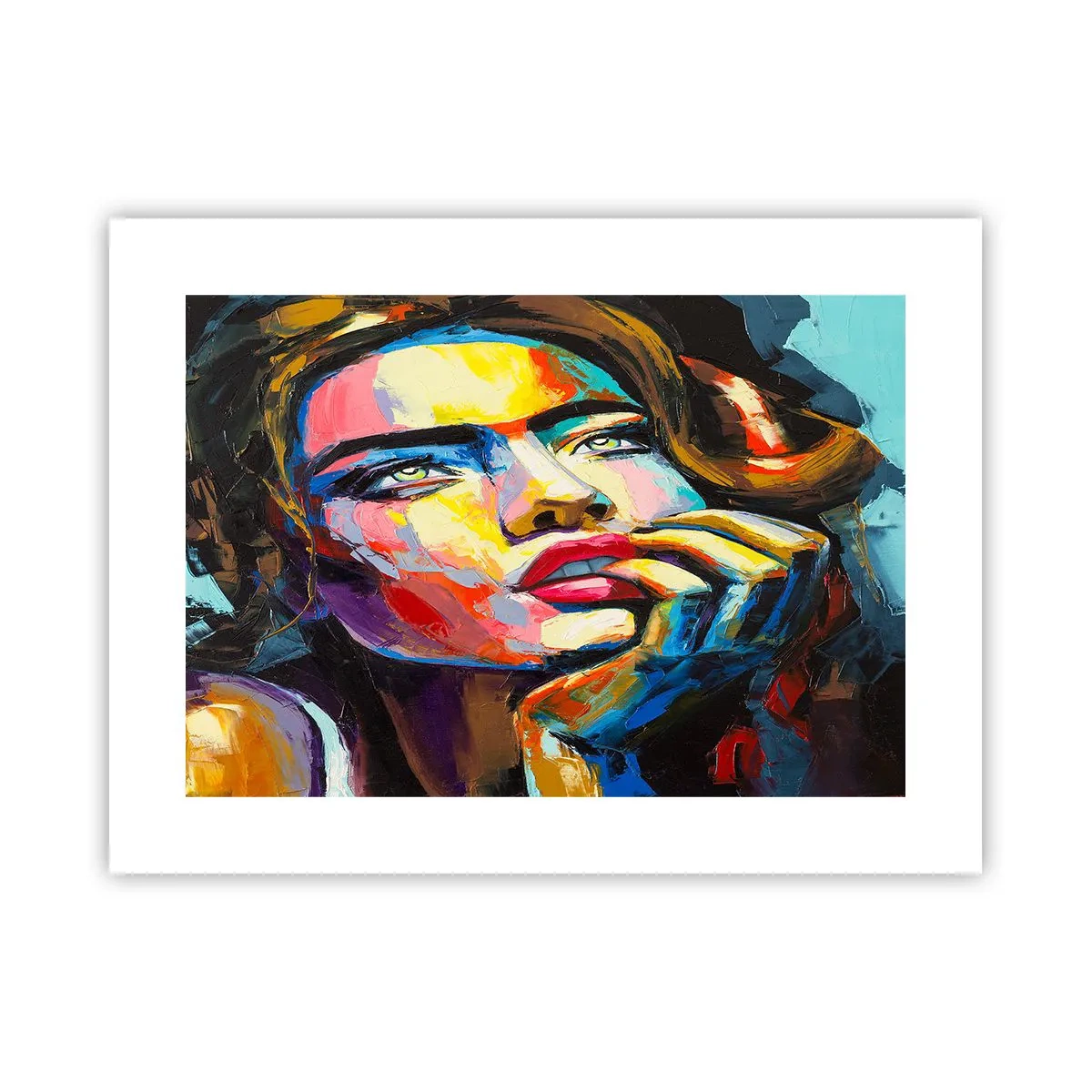 Plakat - Drømme som fugle svæver gennem himlen - 40x30 cm