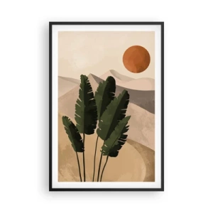 Plakat i sort ramme - Livets triumf - 61x91 cm